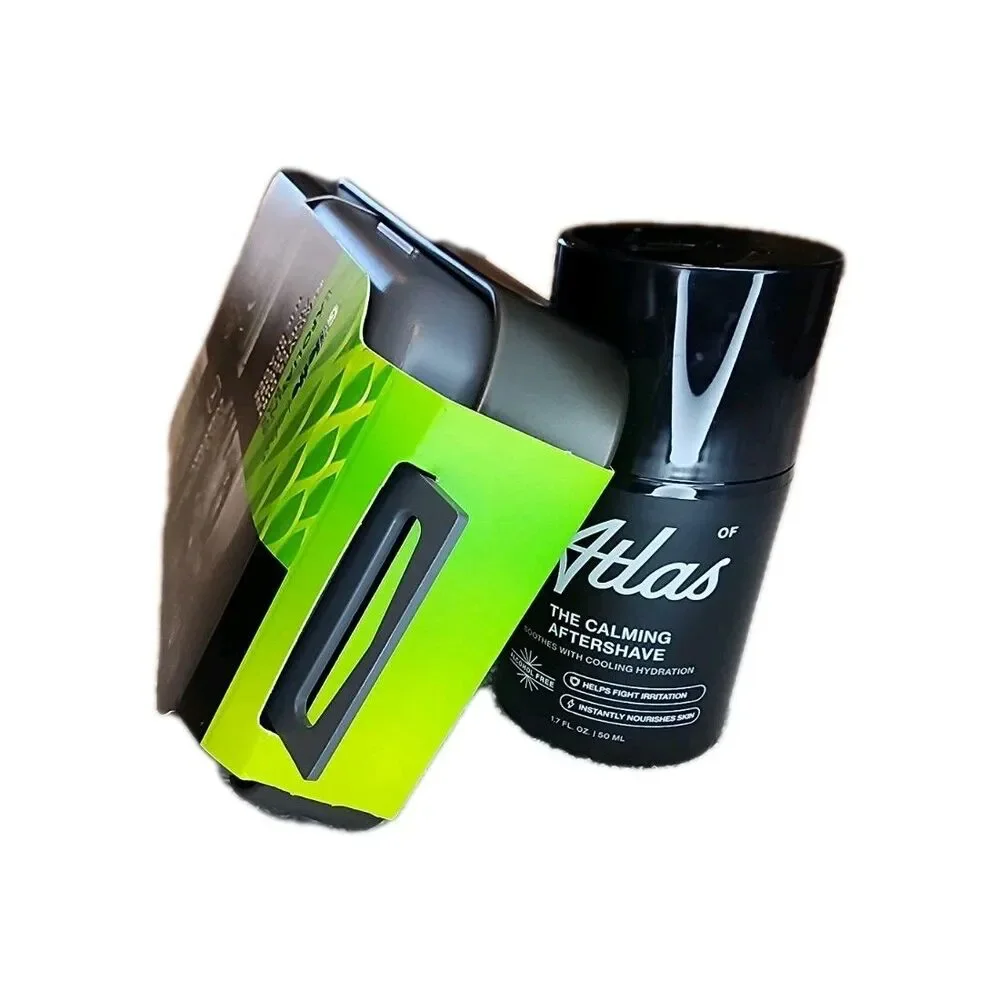 Gillette Labs Razor Stand  Cartridges Travel Case Exfoliating Bar + Aftershave